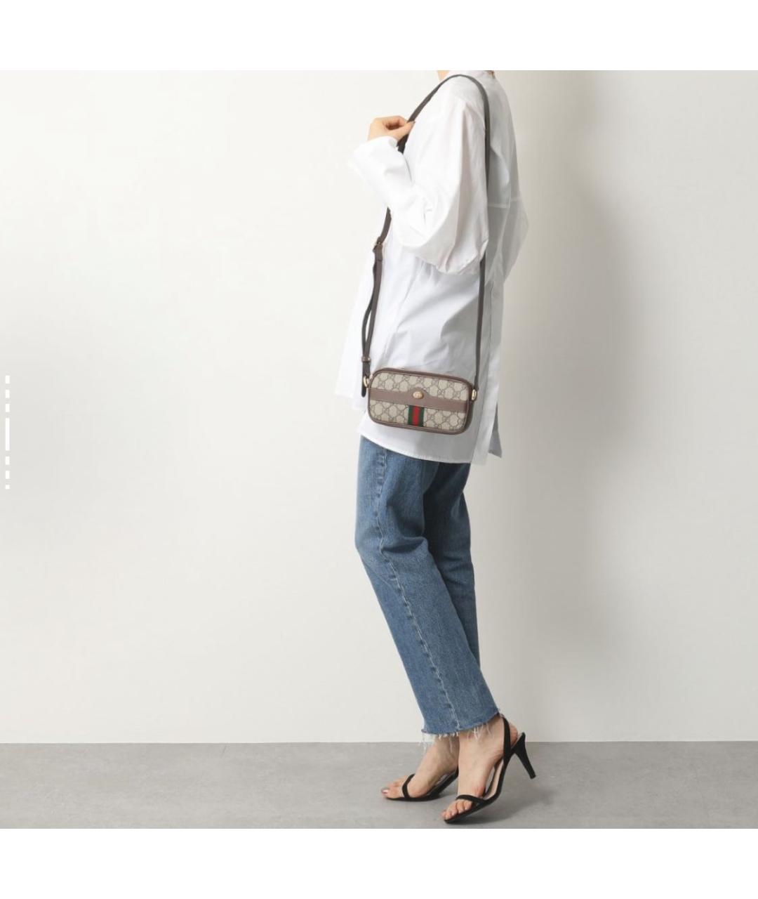 GUCCI Мульти кожаная сумка через плечо, фото 7