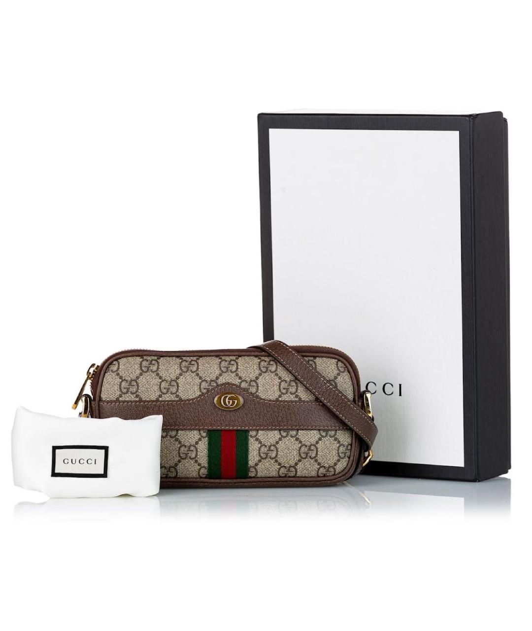 GUCCI Мульти кожаная сумка через плечо, фото 8