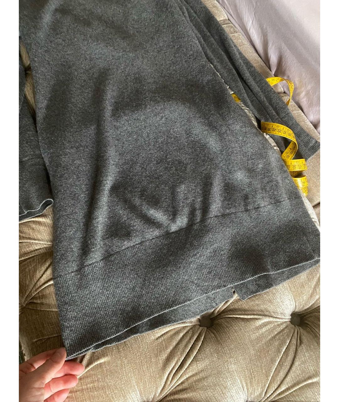 LOEWE Серый кашемировый кардиган, фото 6