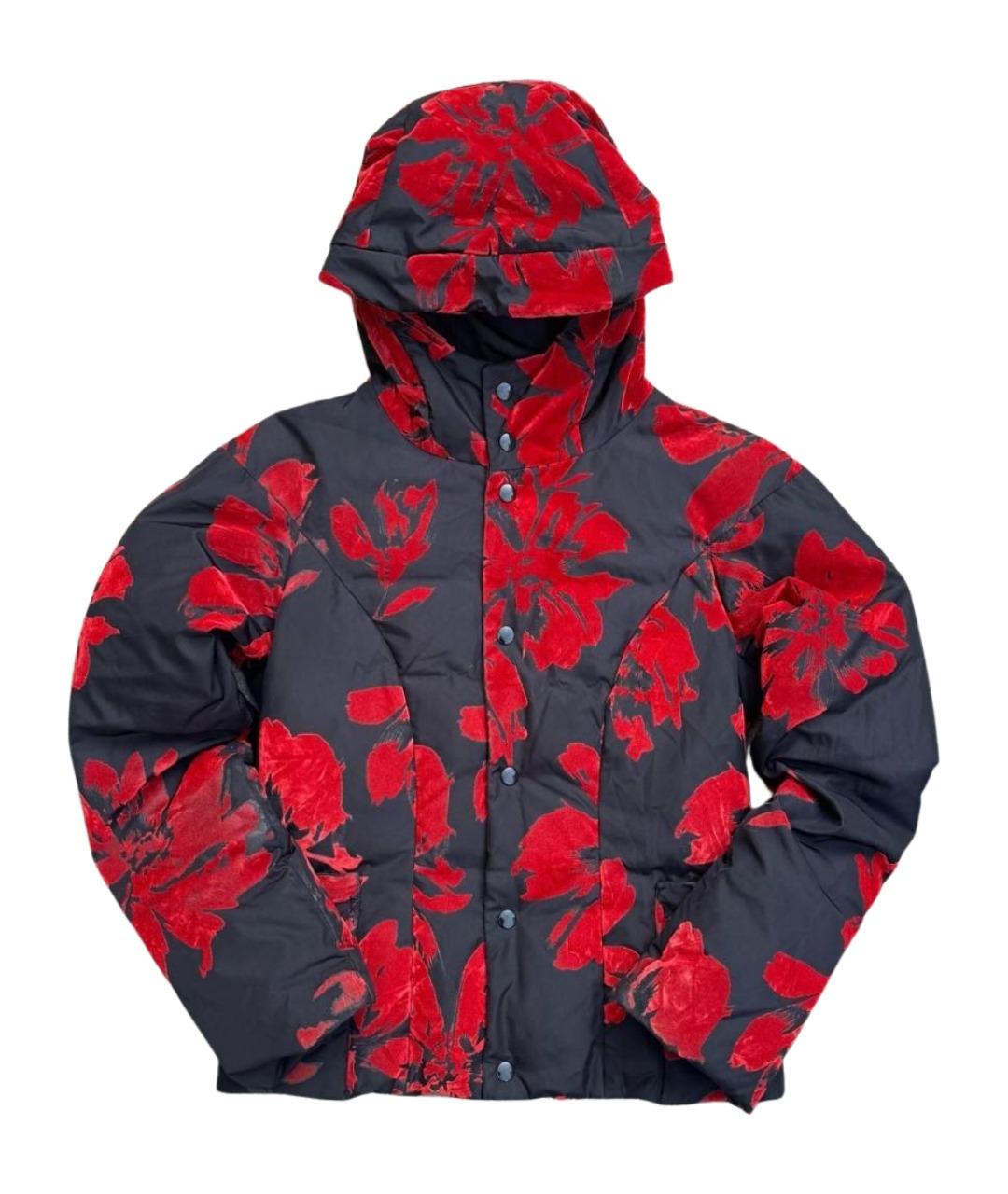 Y-3 Черный полиэстеровый пуховик, фото 1