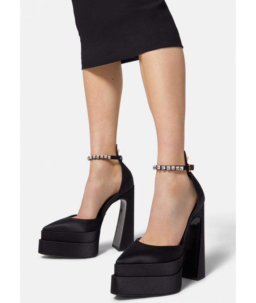 VERSACE Черные туфли, фото 2