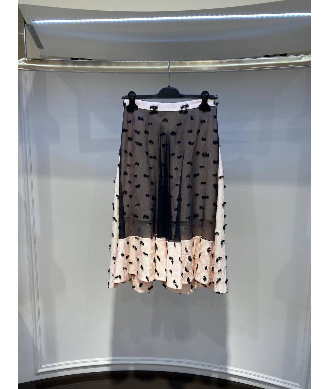 BALENCIAGA Мульти юбка миди, фото 3