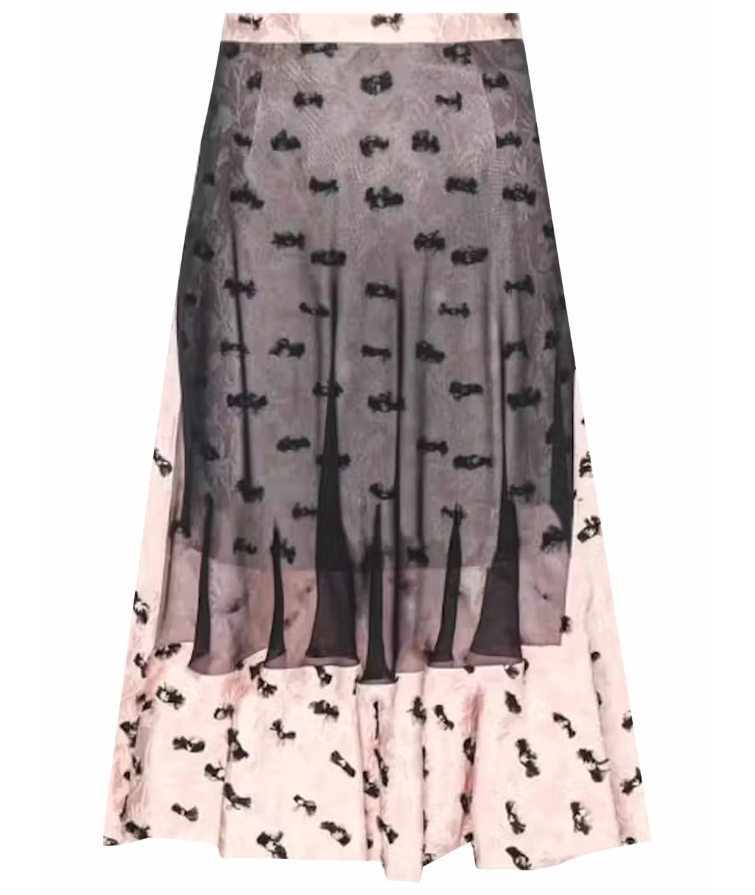 BALENCIAGA Мульти юбка миди, фото 1