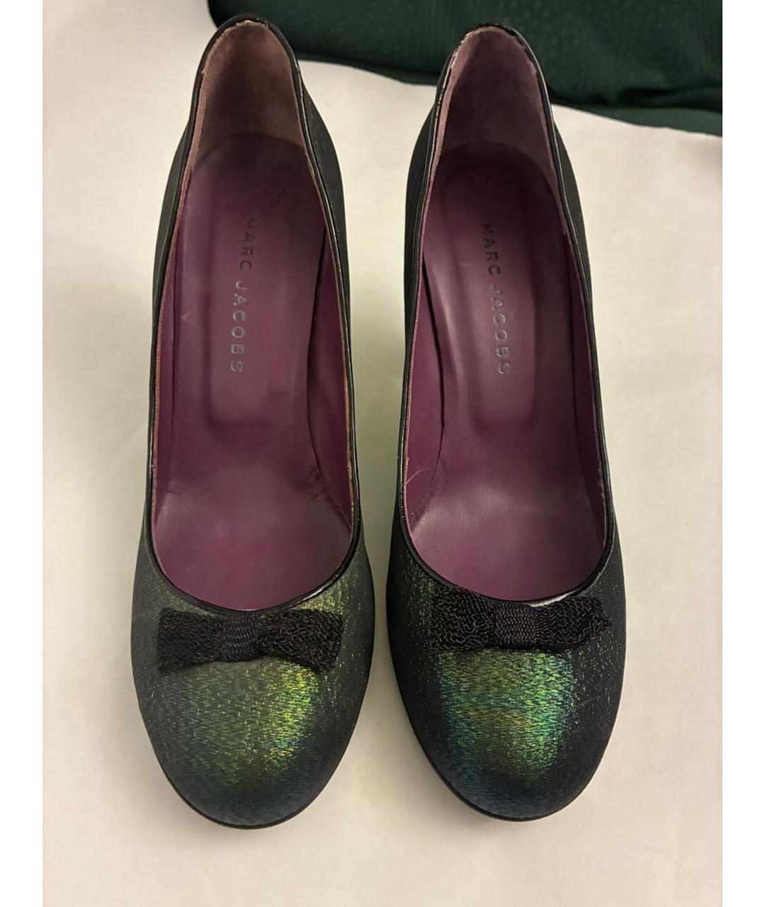 MARC JACOBS Зеленые кожаные туфли, фото 2