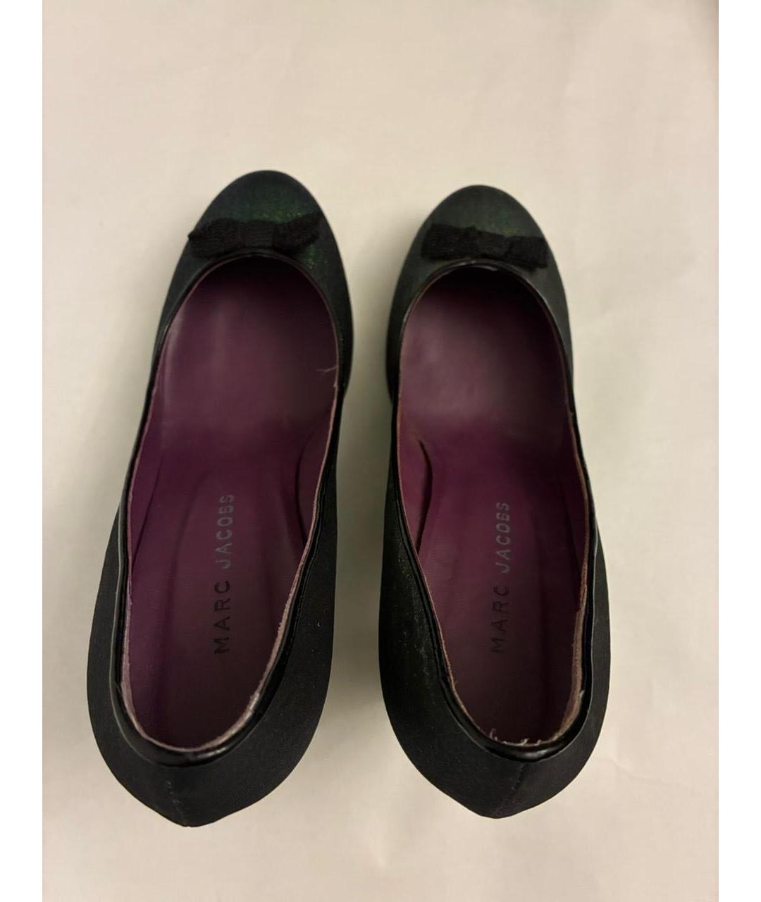 MARC JACOBS Зеленые кожаные туфли, фото 3