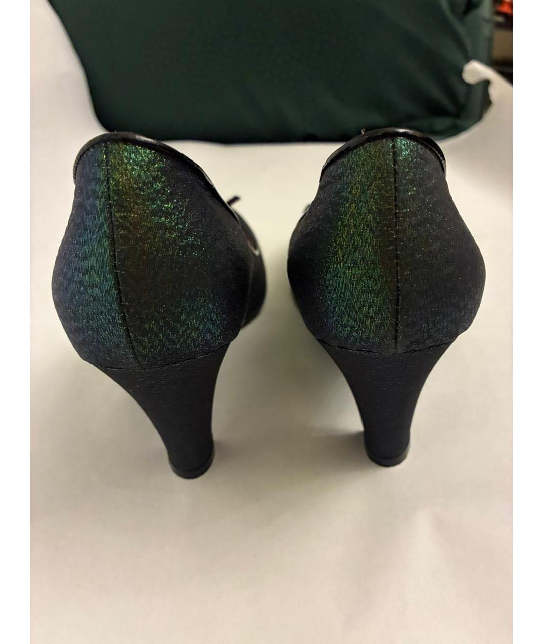 MARC JACOBS Зеленые кожаные туфли, фото 4