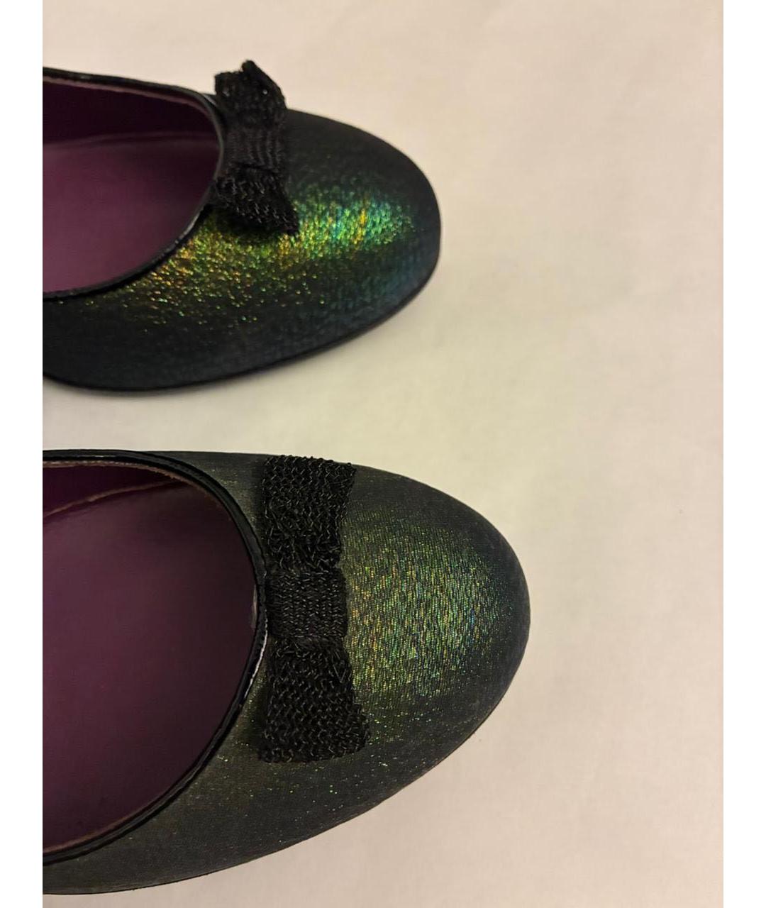 MARC JACOBS Зеленые кожаные туфли, фото 6