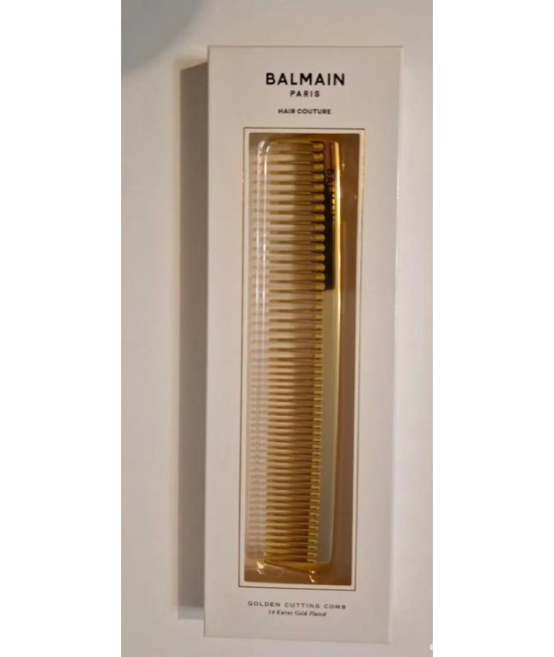 BALMAIN Золотая заколка, фото 6