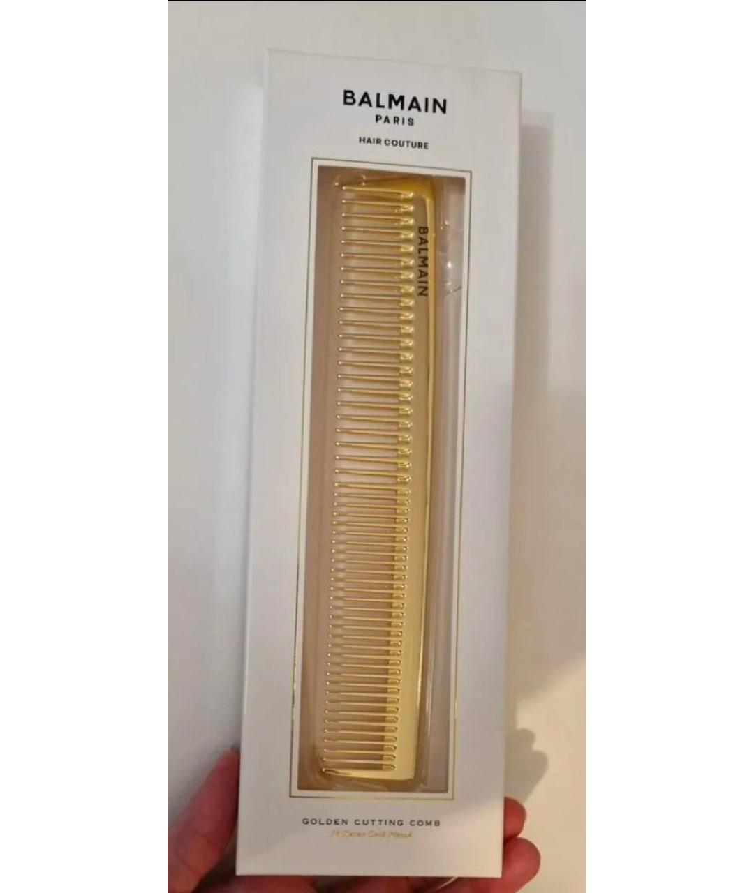 BALMAIN Золотая заколка, фото 5