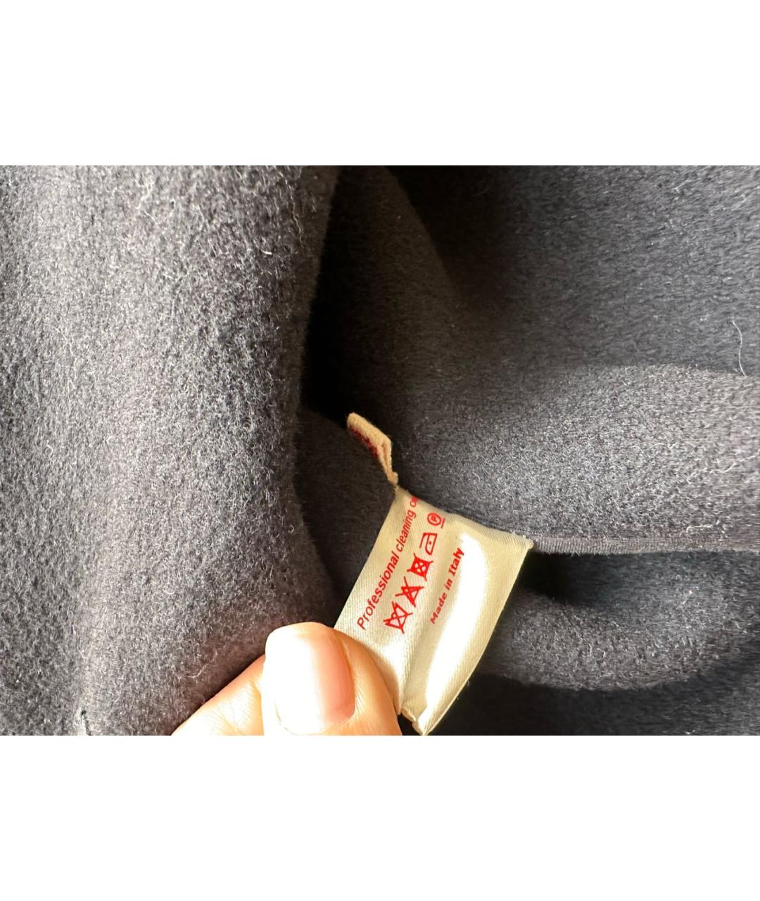MARNI Черное шерстяное пальто, фото 5