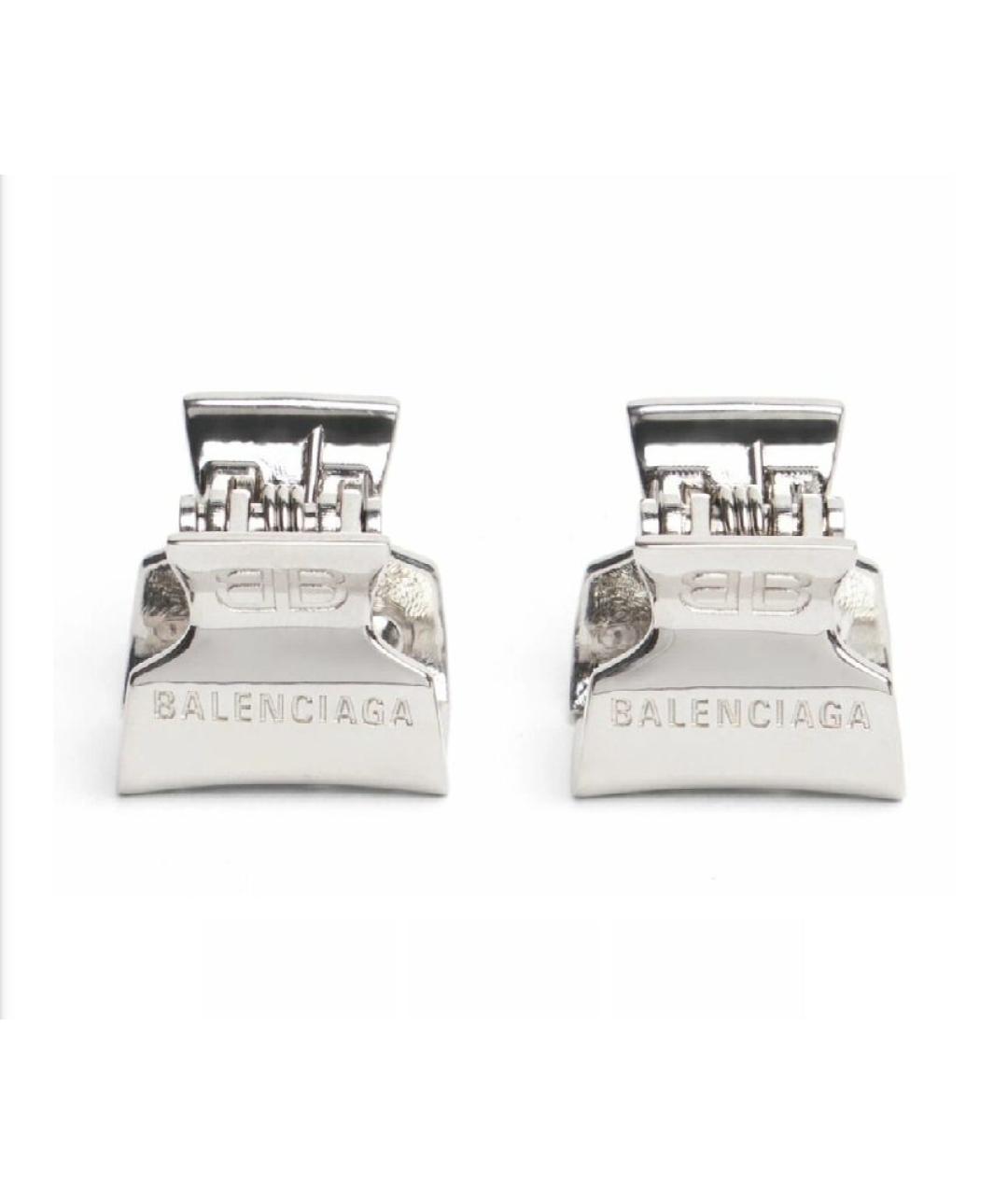 BALENCIAGA Серебряная заколка, фото 8