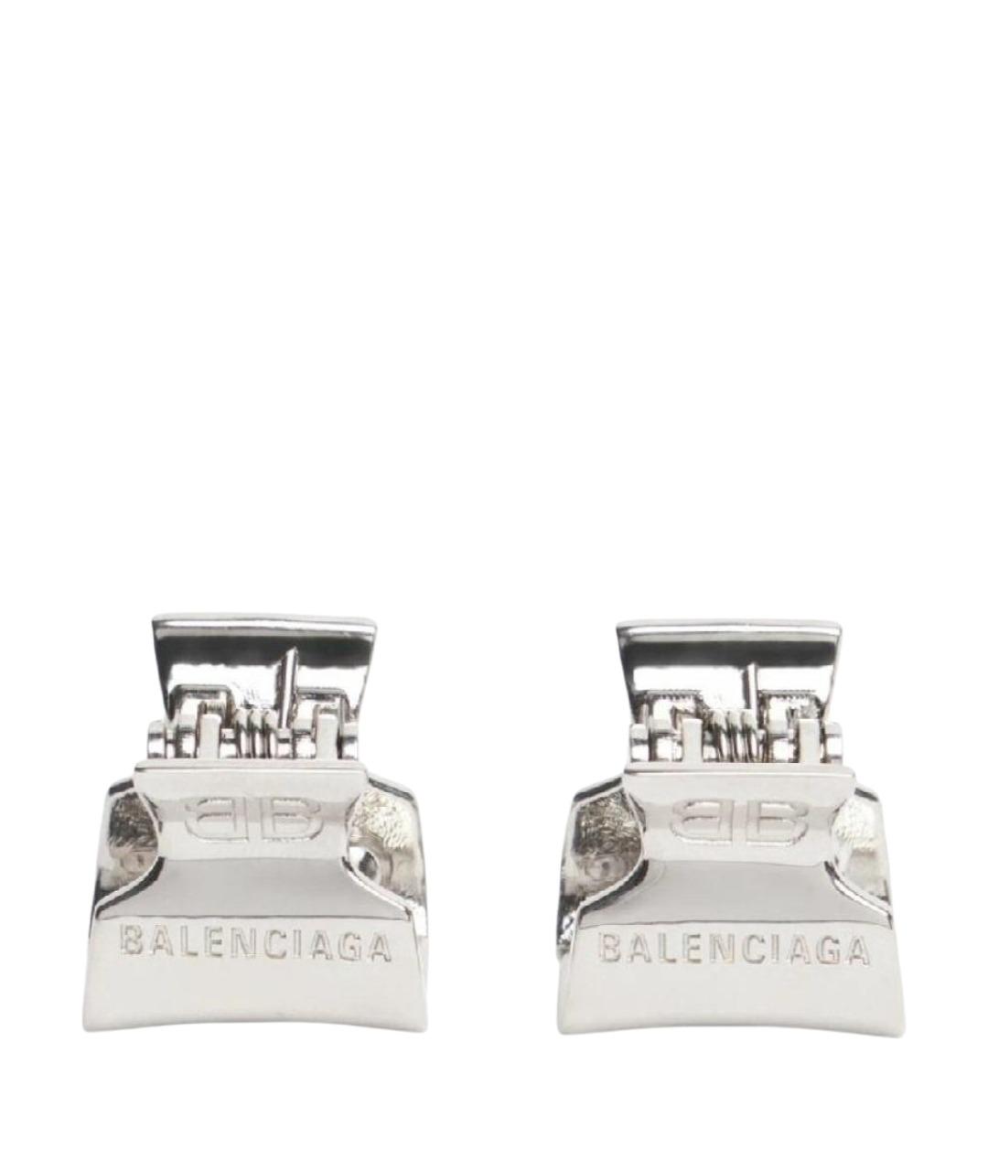 BALENCIAGA Серебряная заколка, фото 1