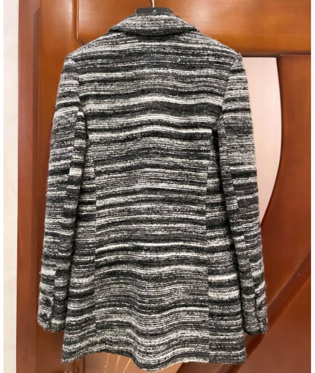 MULBERRY Серый шерстяной жакет/пиджак, фото 3