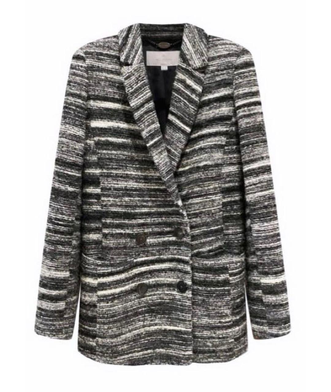 MULBERRY Серый шерстяной жакет/пиджак, фото 9