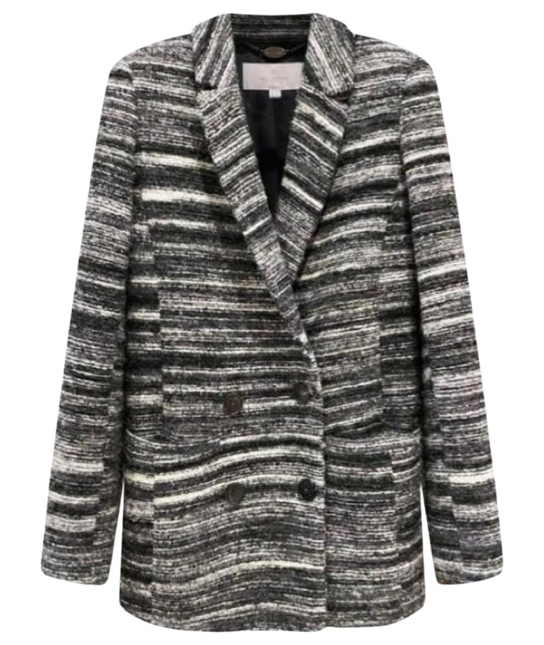 MULBERRY Серый шерстяной жакет/пиджак, фото 1