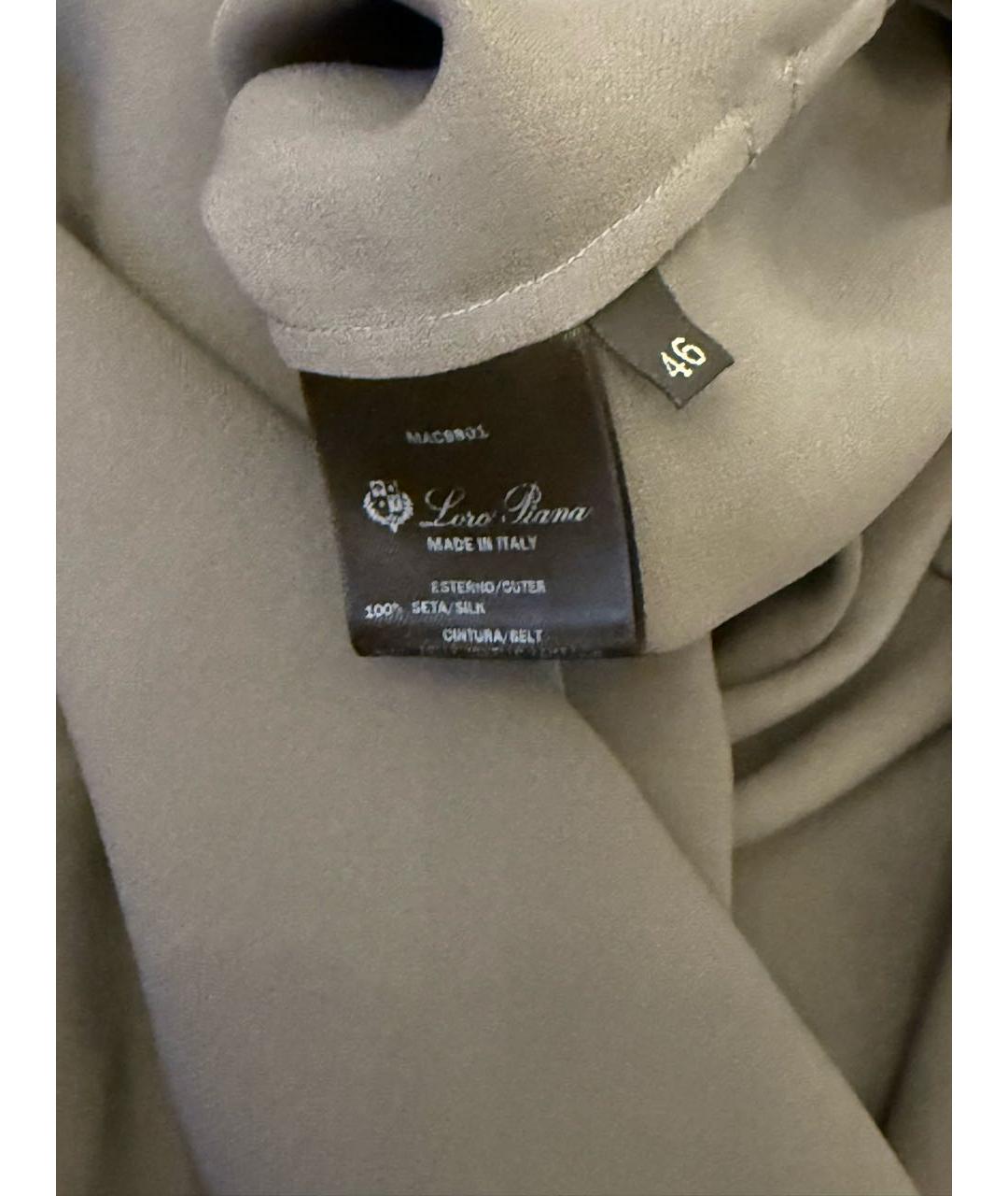 LORO PIANA Шелковое повседневное платье, фото 3