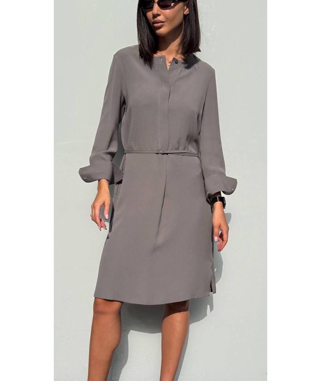 LORO PIANA Шелковое повседневное платье, фото 8