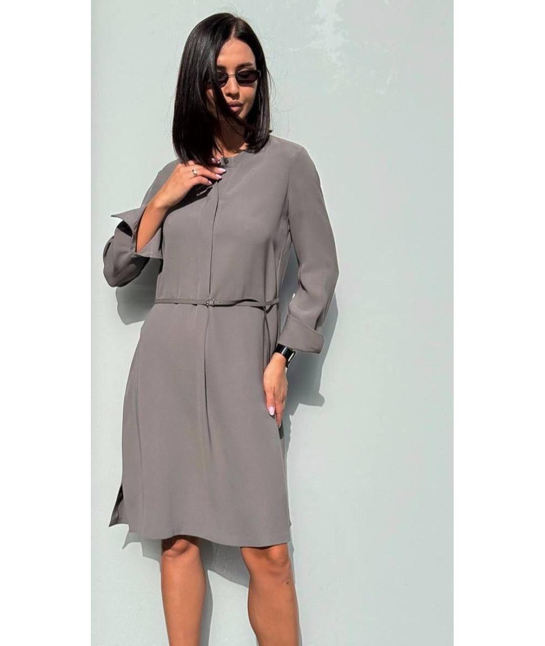 LORO PIANA Шелковое повседневное платье, фото 4