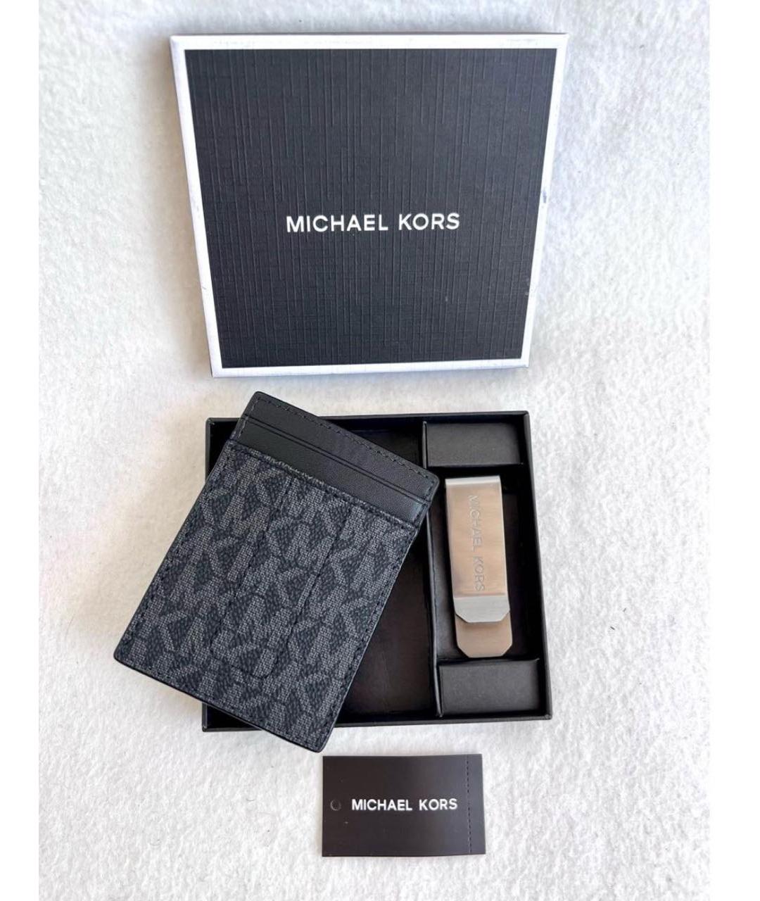 MICHAEL KORS Черный кардхолдер, фото 4