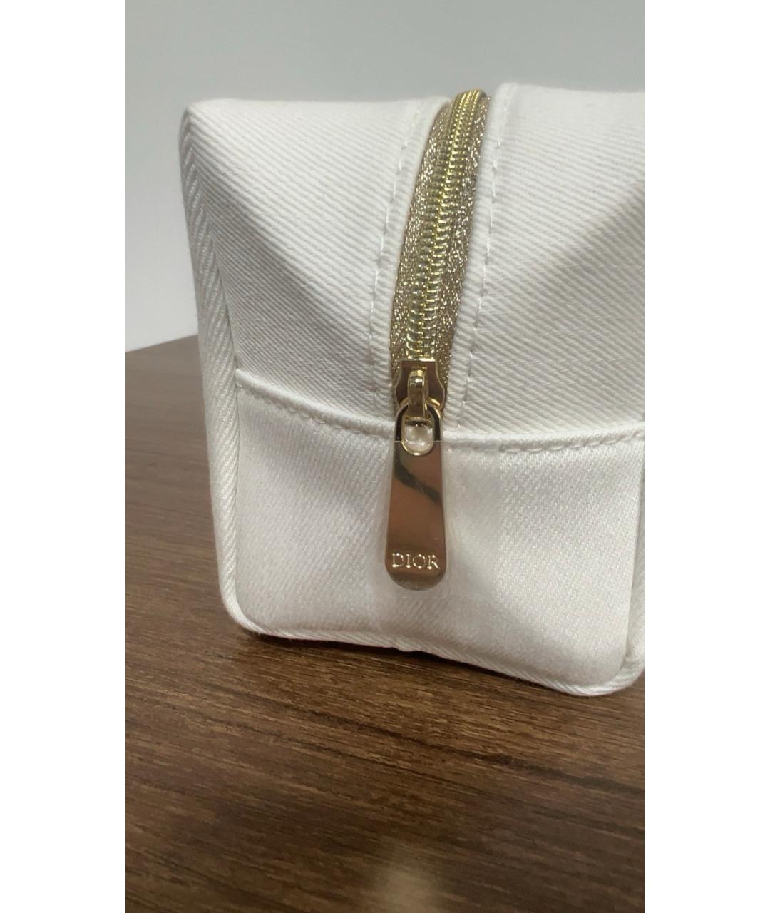 DIOR BEAUTY Белая тканевая косметичка, фото 3