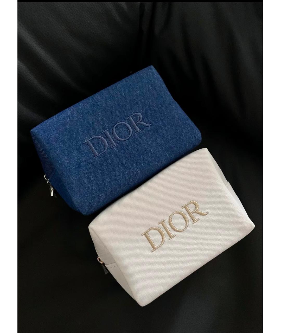 DIOR BEAUTY Белая тканевая косметичка, фото 4