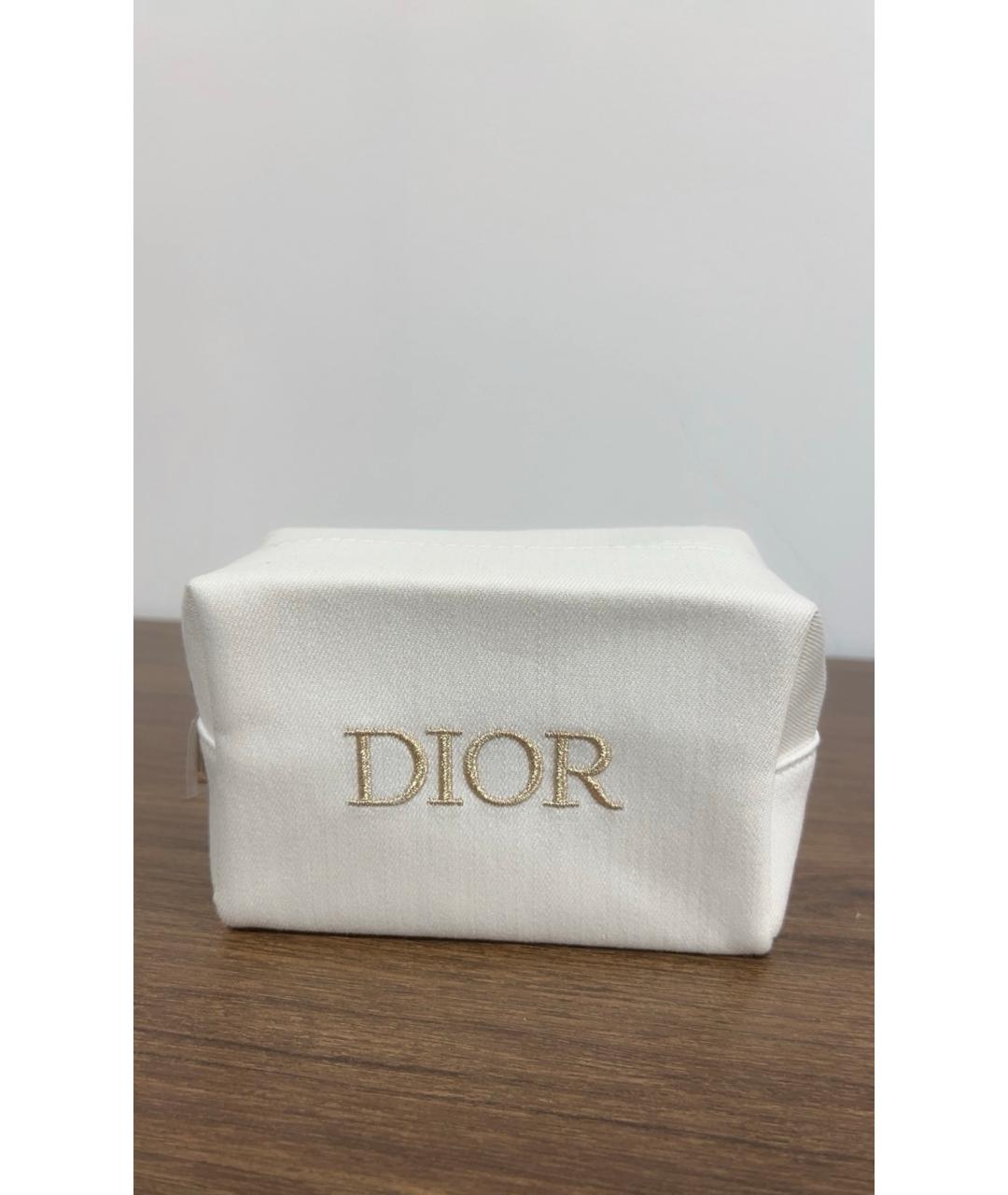 DIOR BEAUTY Белая тканевая косметичка, фото 2