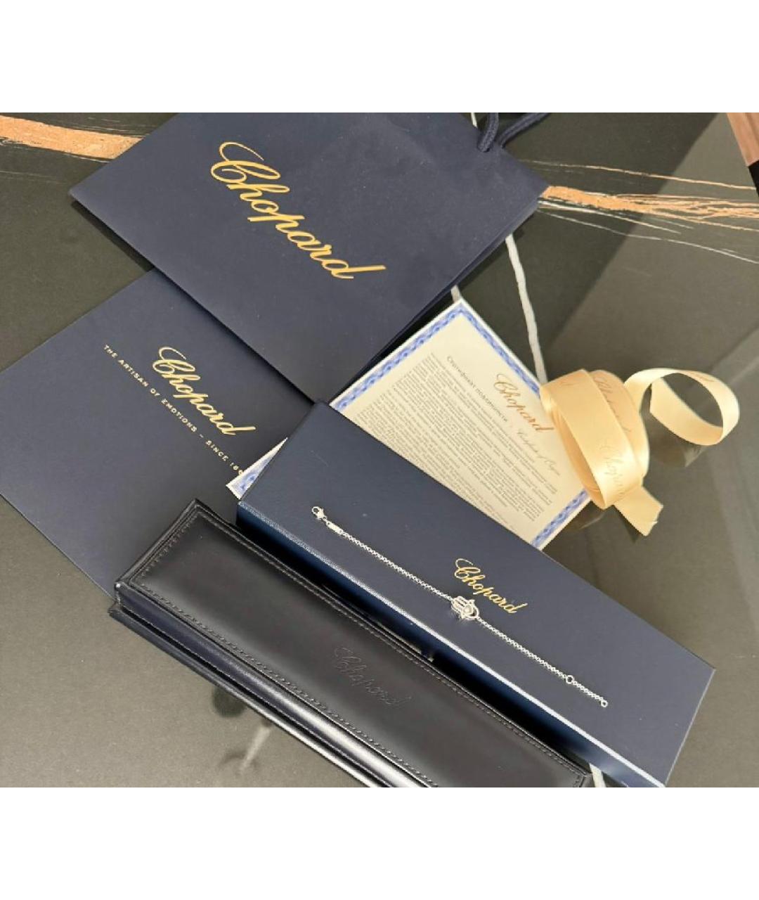 CHOPARD Белый браслет из белого золота, фото 4