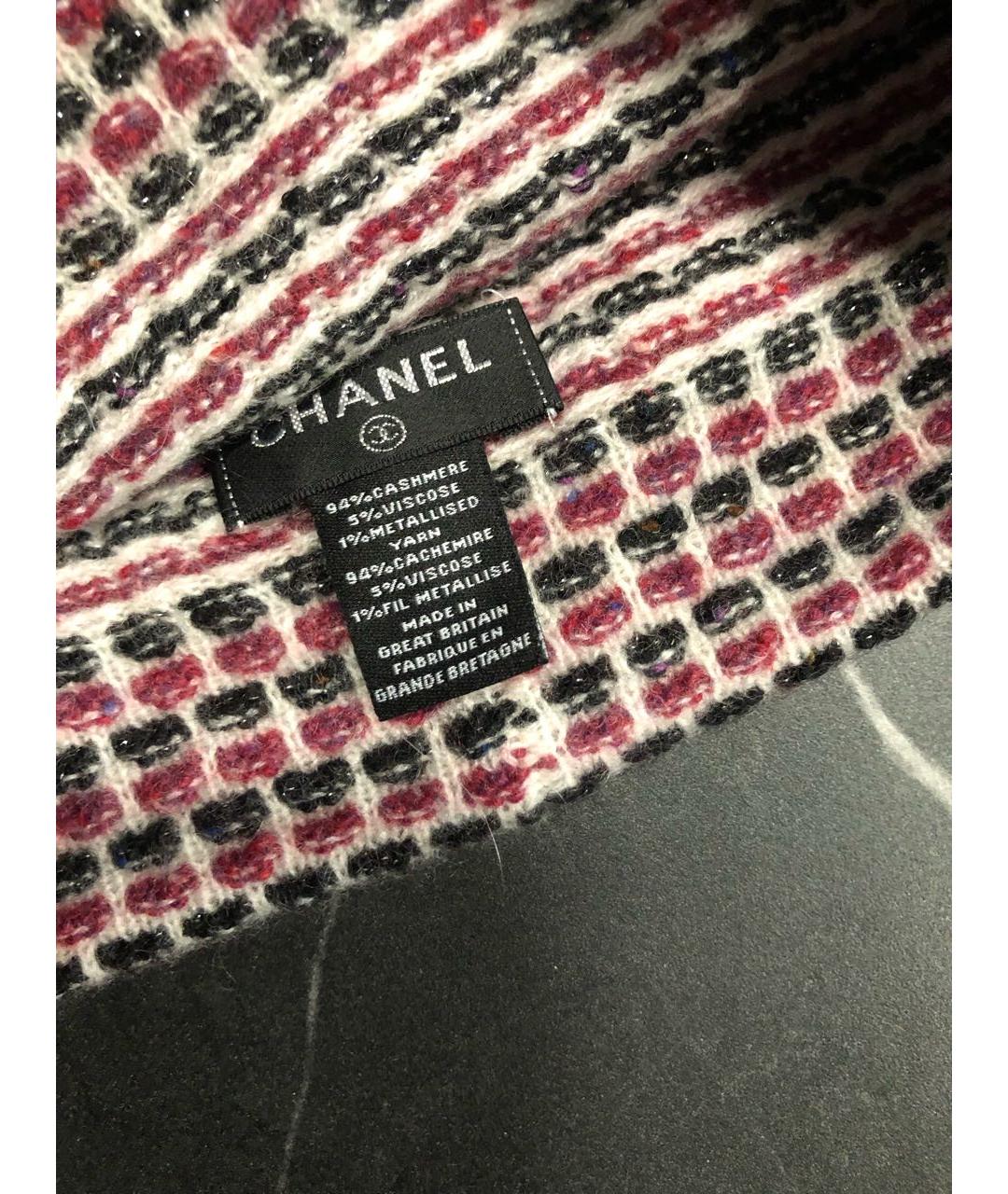 CHANEL Мульти кашемировая шапка, фото 2