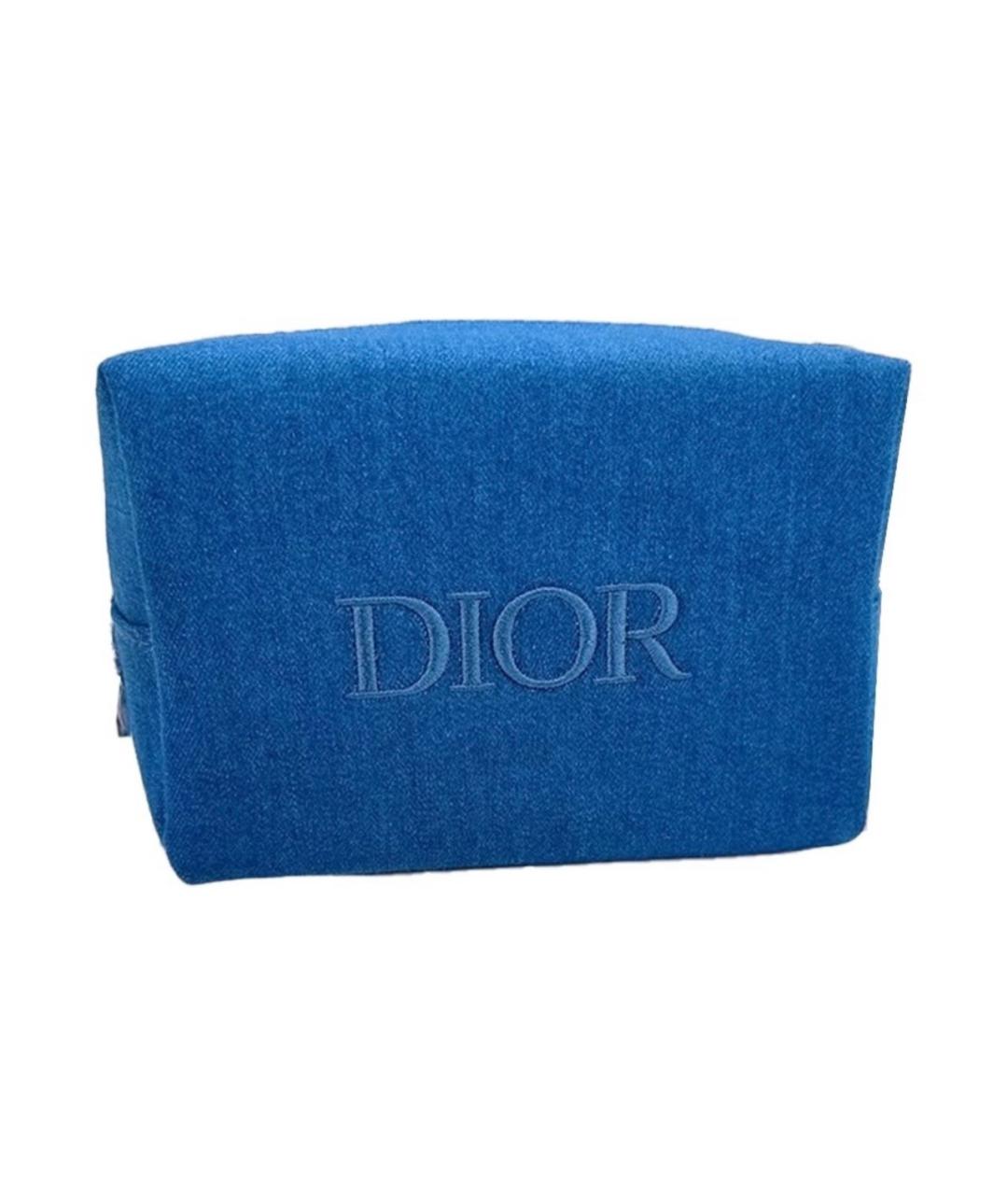DIOR BEAUTY Синяя тканевая косметичка, фото 6