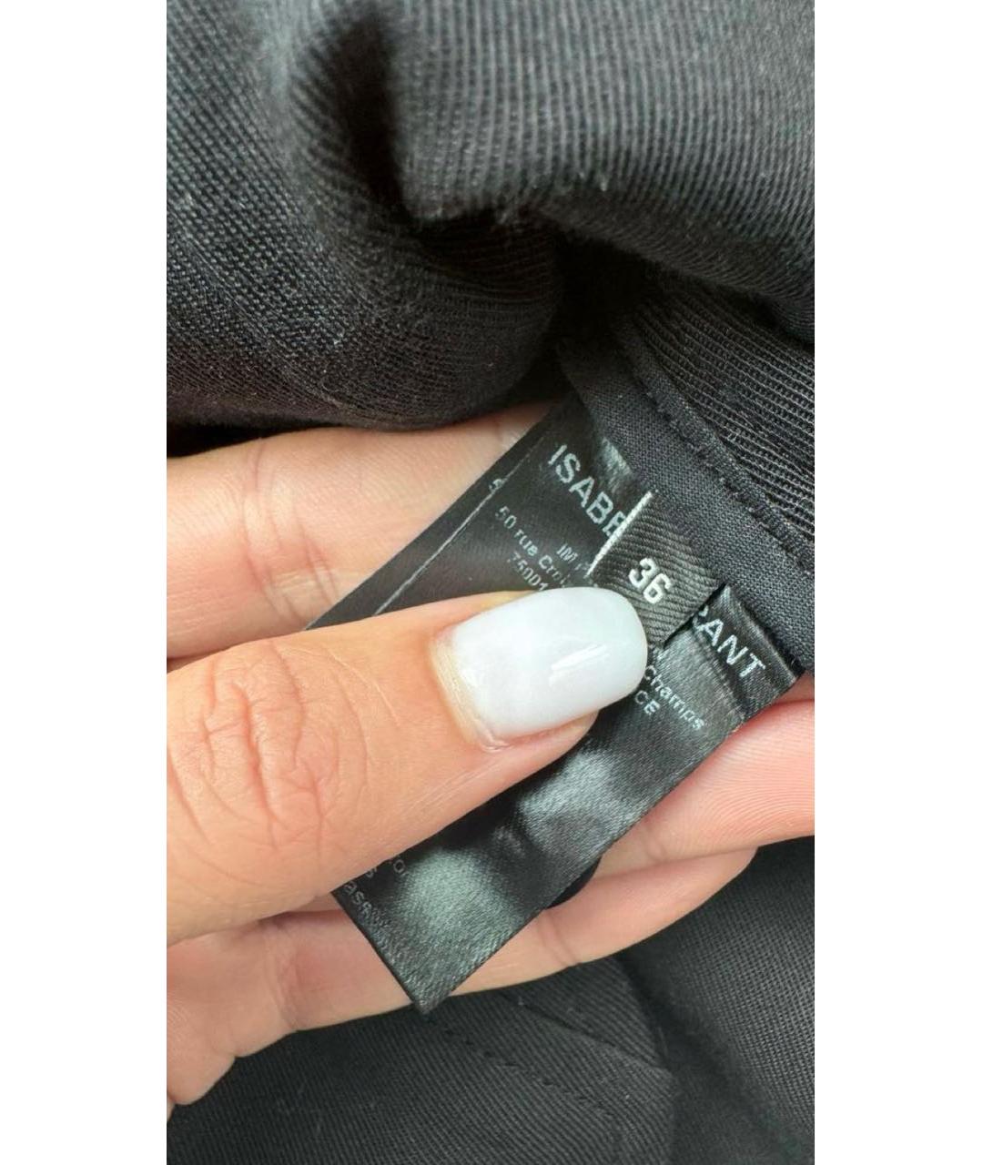 ISABEL MARANT Черный хлопковый жилет, фото 7