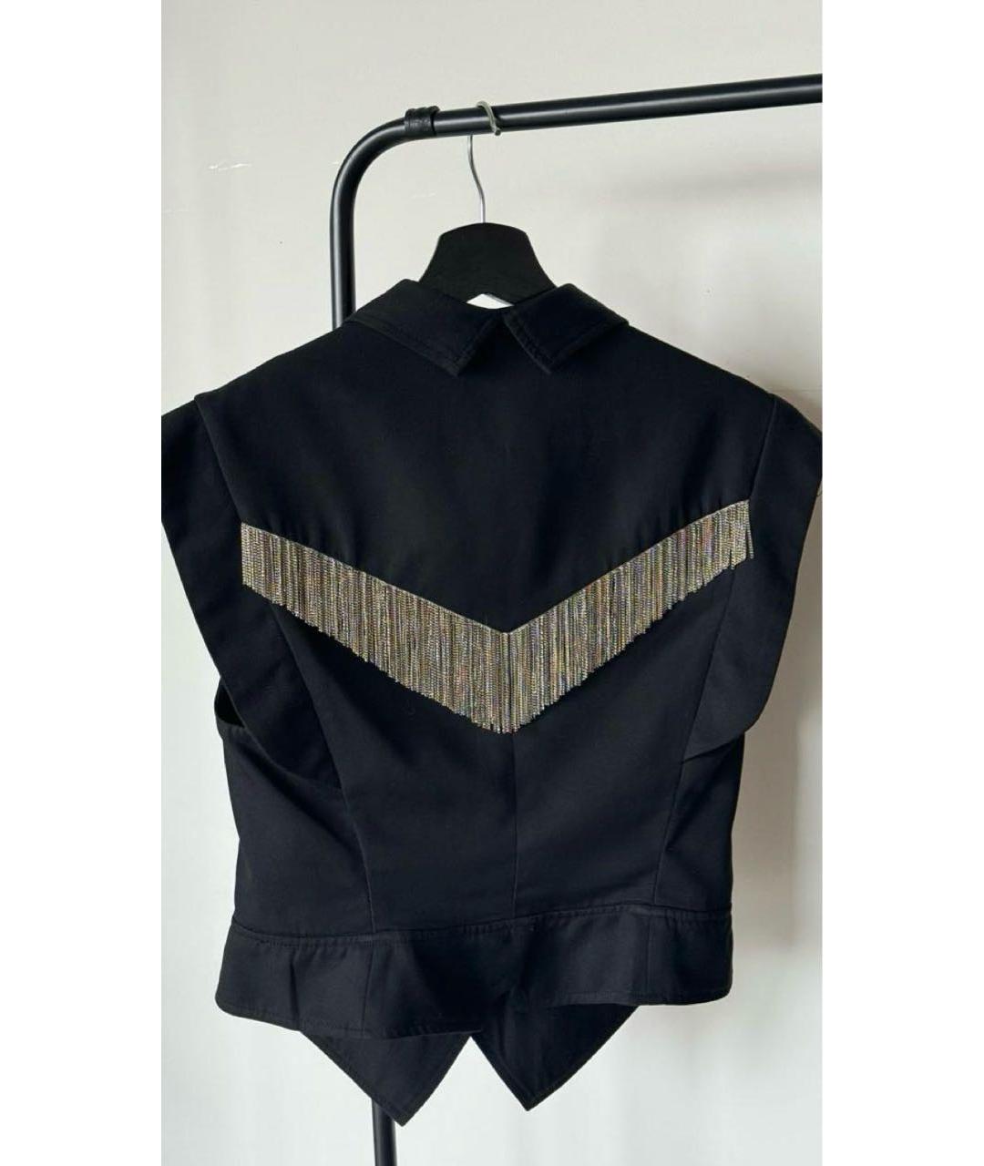 ISABEL MARANT Черный хлопковый жилет, фото 4