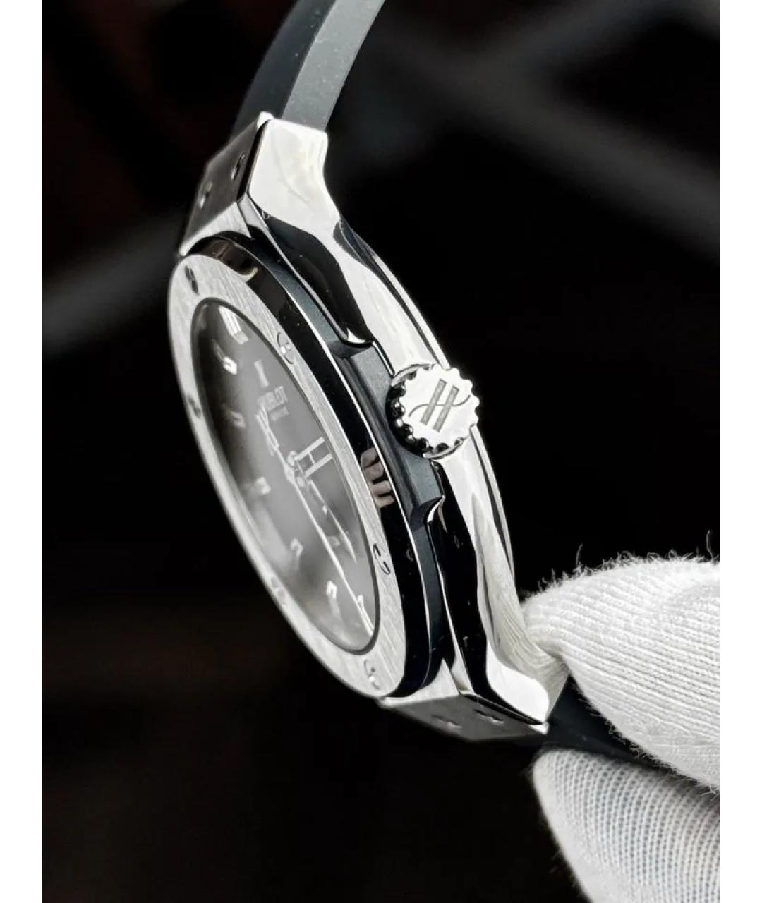 HUBLOT Черные часы, фото 3