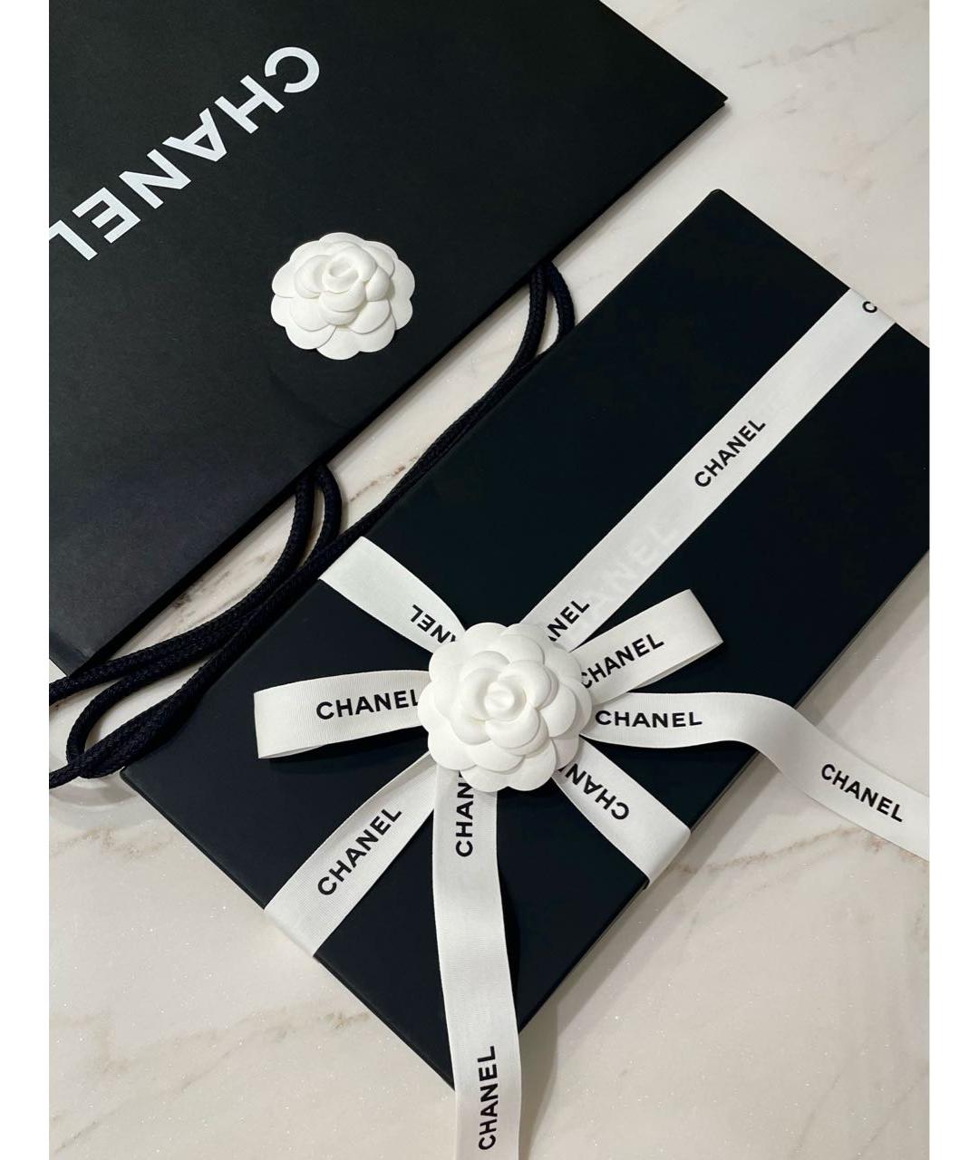 CHANEL Черный кожаный ремень, фото 7