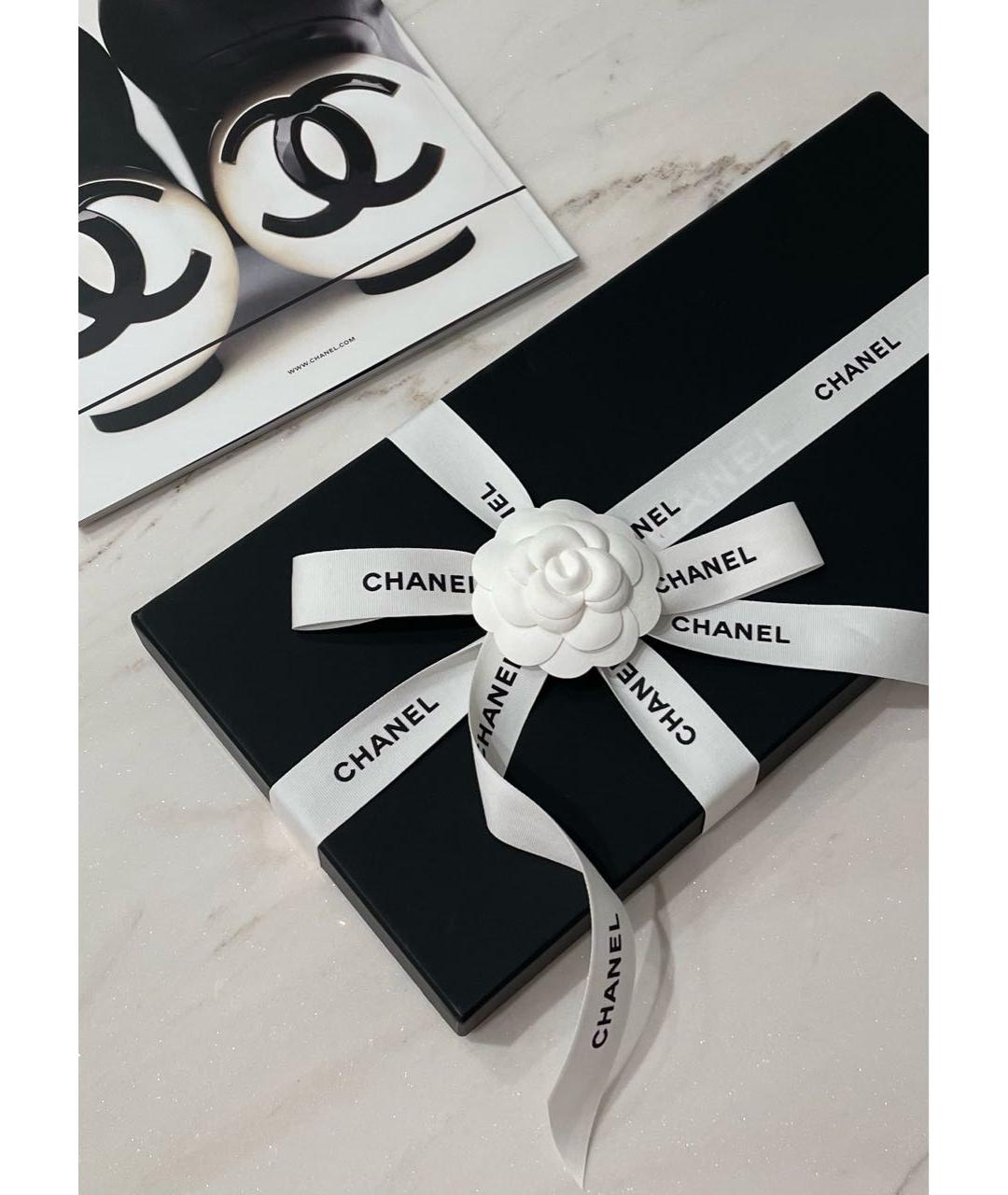 CHANEL Черный кожаный ремень, фото 6