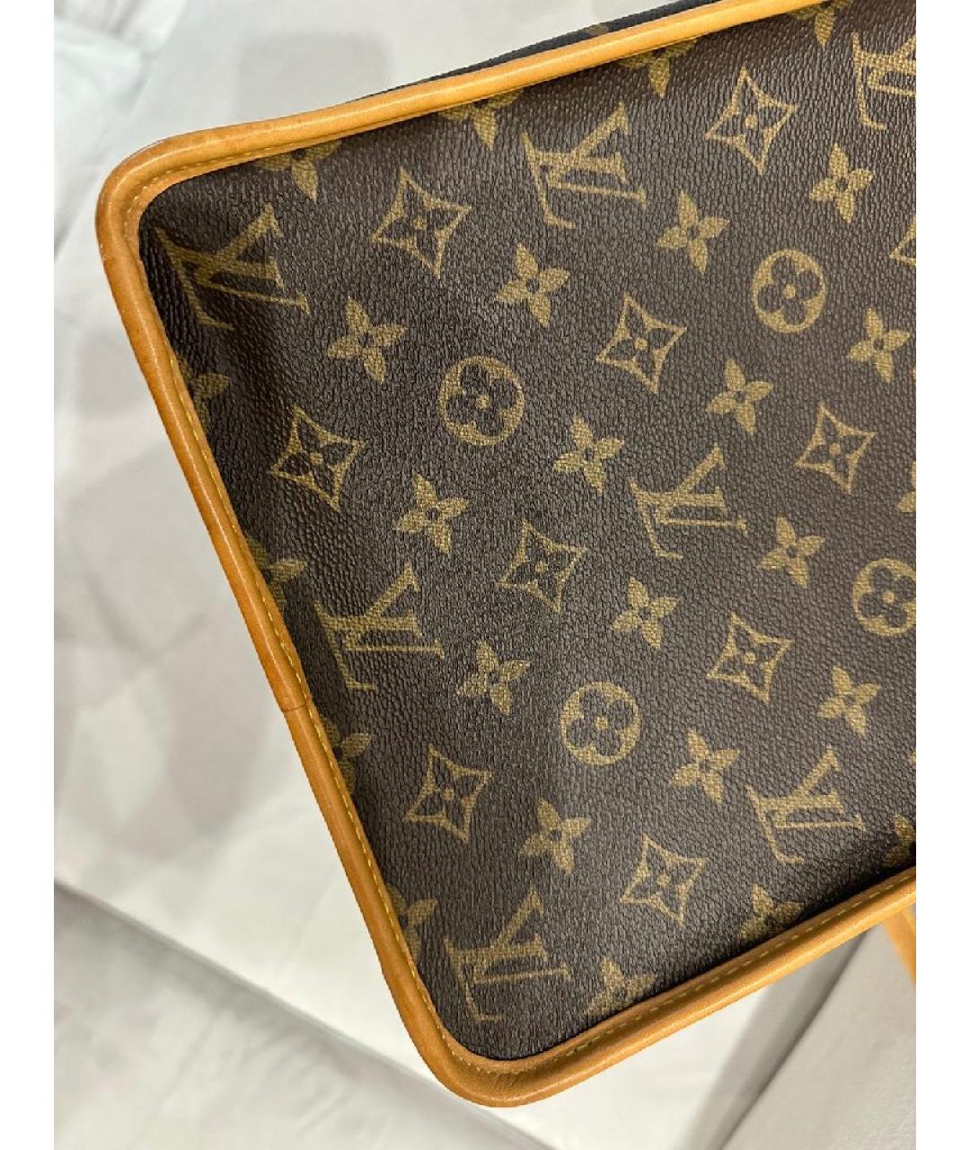 LOUIS VUITTON Коричневая дорожная/спортивная сумка, фото 5