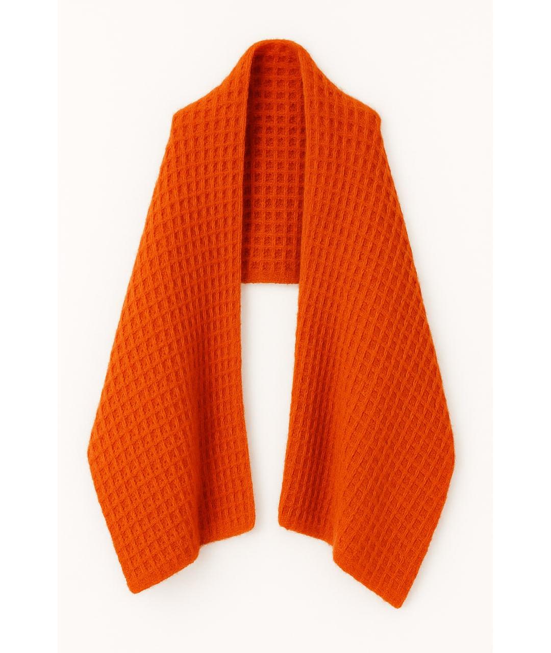 GENTRY PORTOFINO Коралловый шерстяной шарф, фото 1