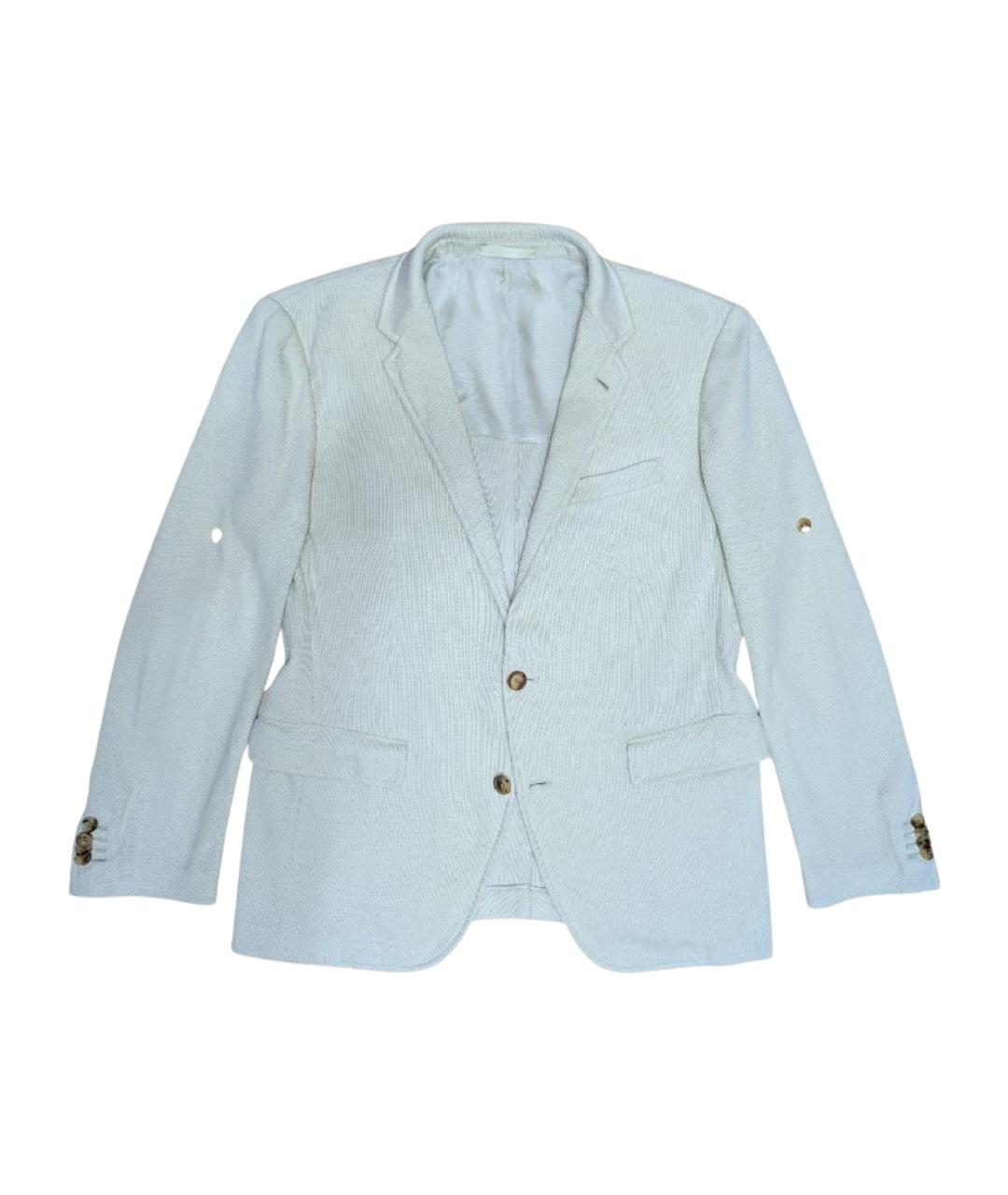 LOUIS VUITTON Бежевый хлопковый пиджак, фото 1