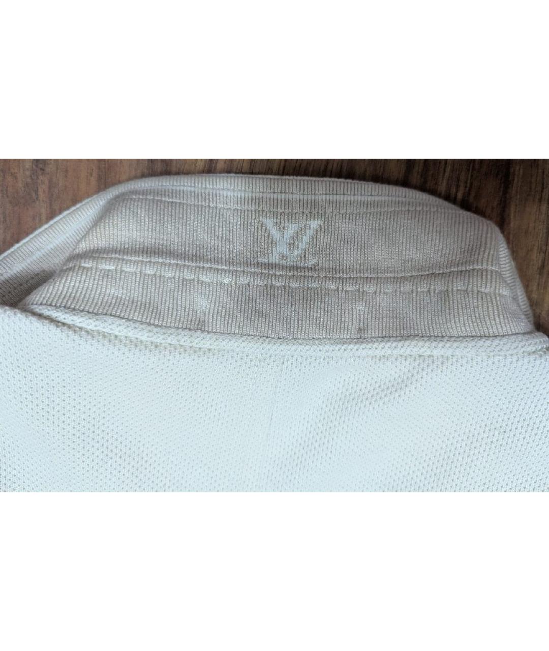 LOUIS VUITTON Бежевый хлопковый пиджак, фото 3