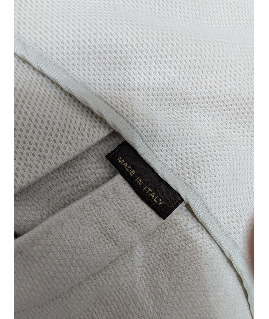 LOUIS VUITTON Бежевый хлопковый пиджак, фото 7