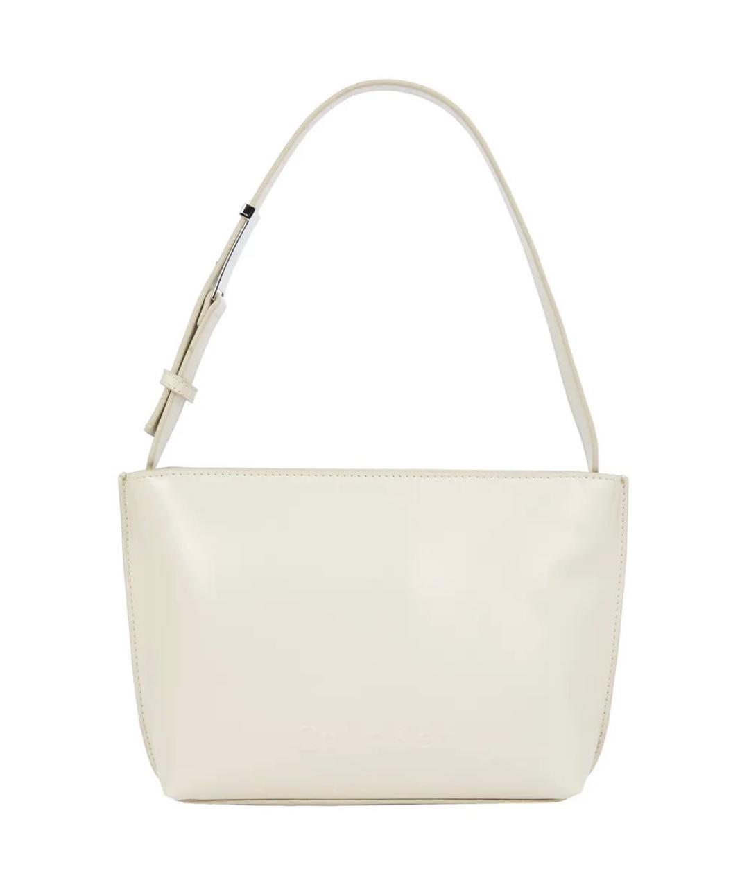 CALVIN KLEIN Бежевая сумка через плечо из искусственной кожи, фото 3