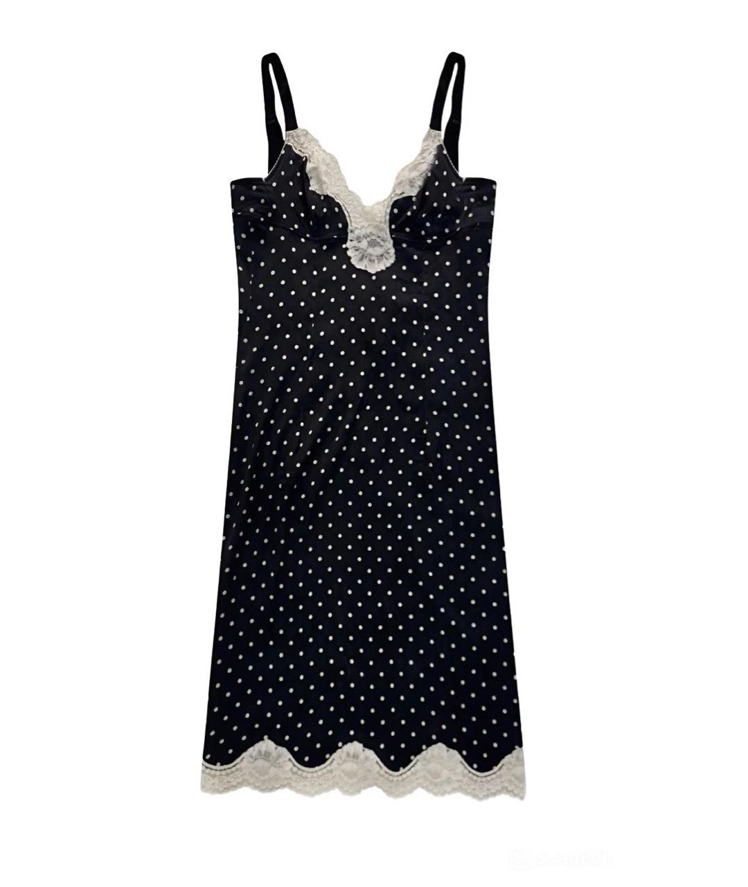 DOLCE&GABBANA Мульти шелковый сарафан, фото 2