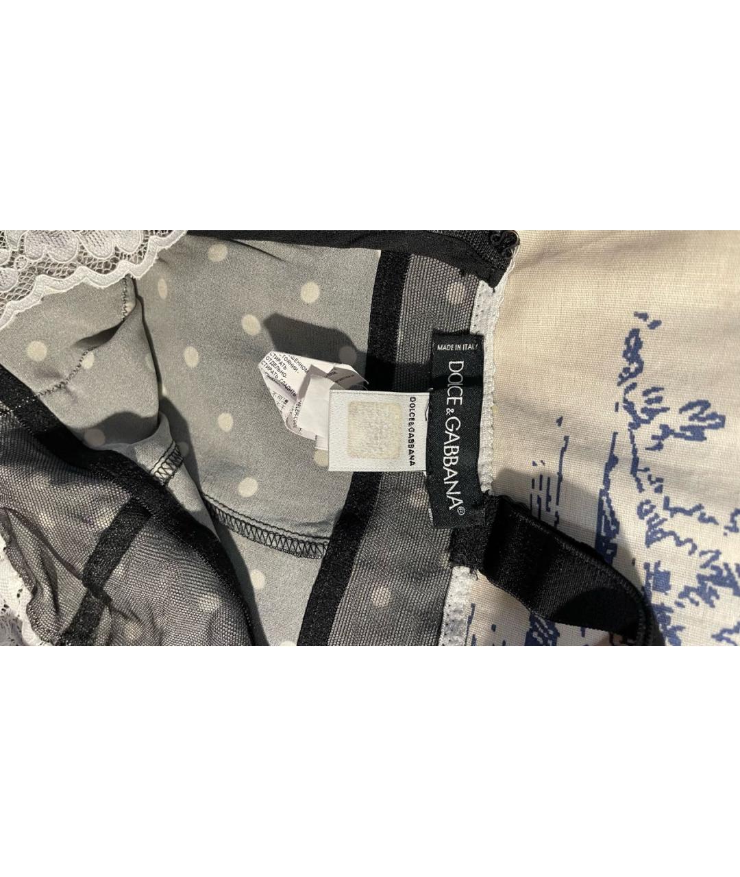 DOLCE&GABBANA Мульти шелковый сарафан, фото 3