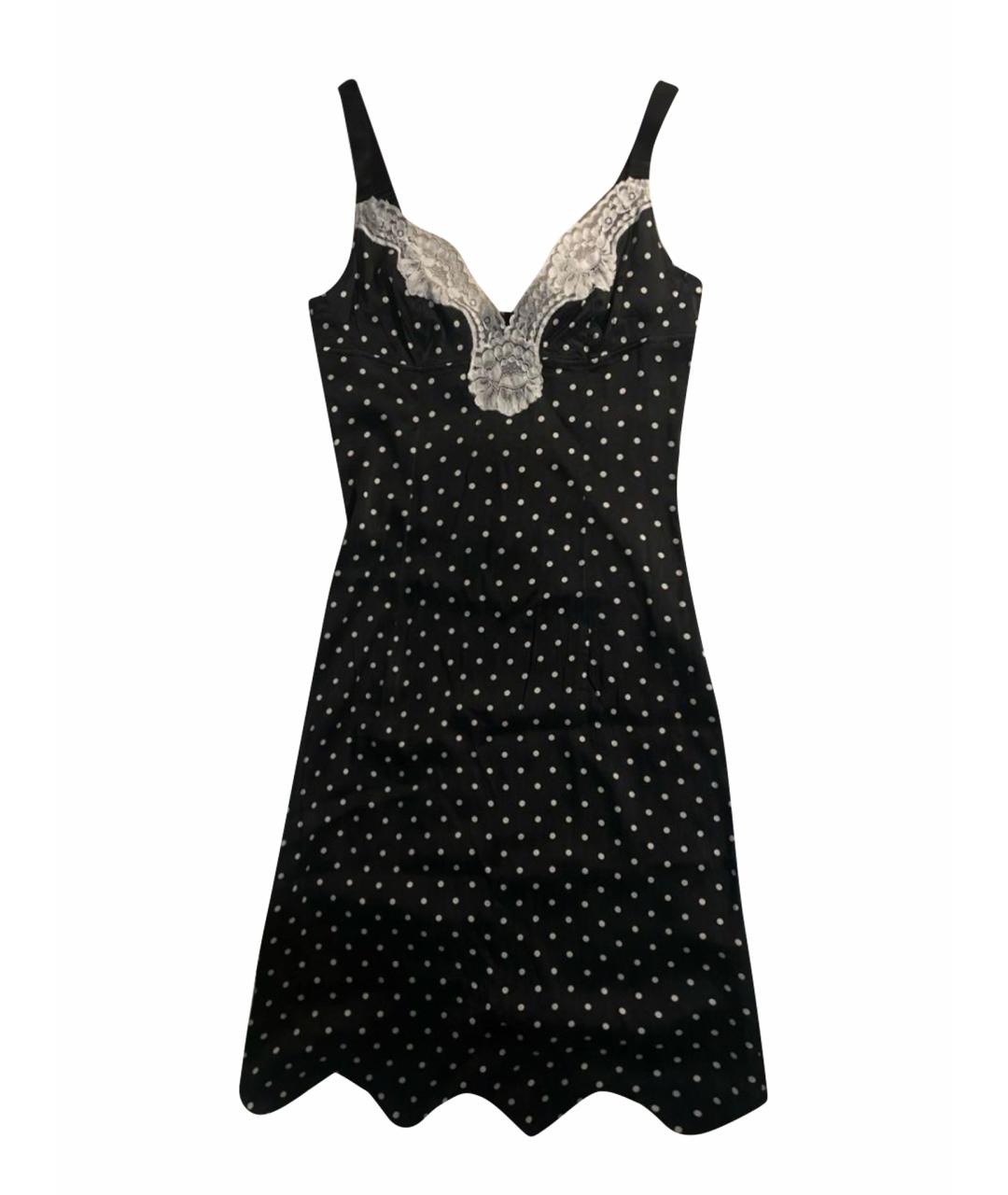 DOLCE&GABBANA Мульти шелковый сарафан, фото 1