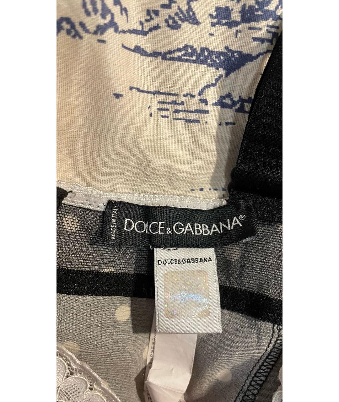 DOLCE&GABBANA Мульти шелковый сарафан, фото 5