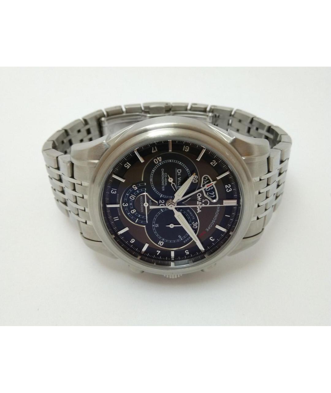 OMEGA Коричневые латунные часы, фото 4