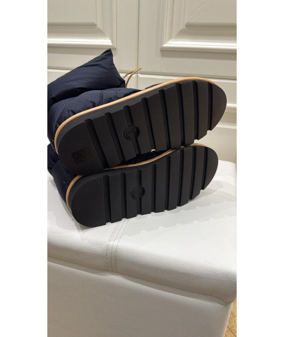 LOUIS VUITTON Темно-синие ботинки, фото 5