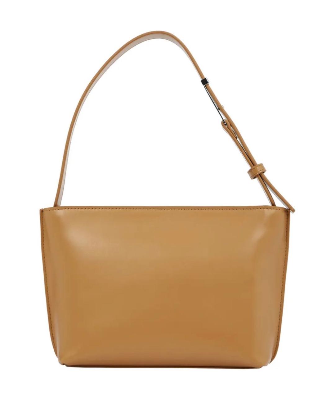 CALVIN KLEIN Коричневая сумка через плечо из искусственной кожи, фото 2