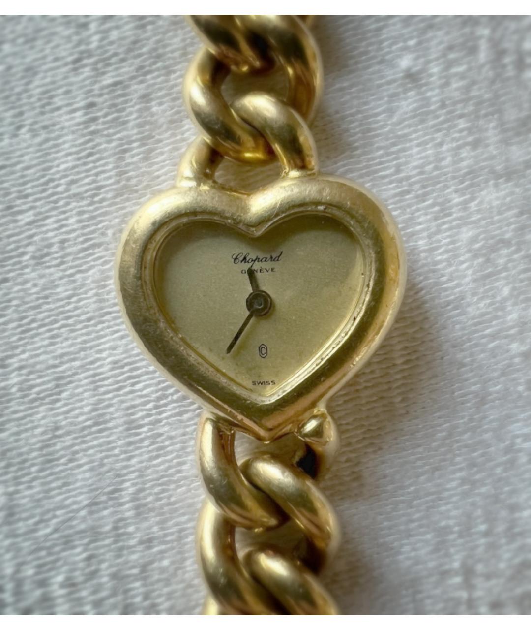 CHOPARD Желтые часы из желтого золота, фото 5