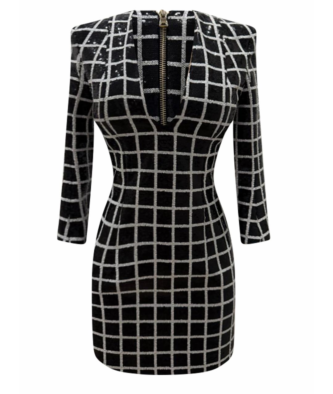 BALMAIN Черное вечернее платье, фото 1