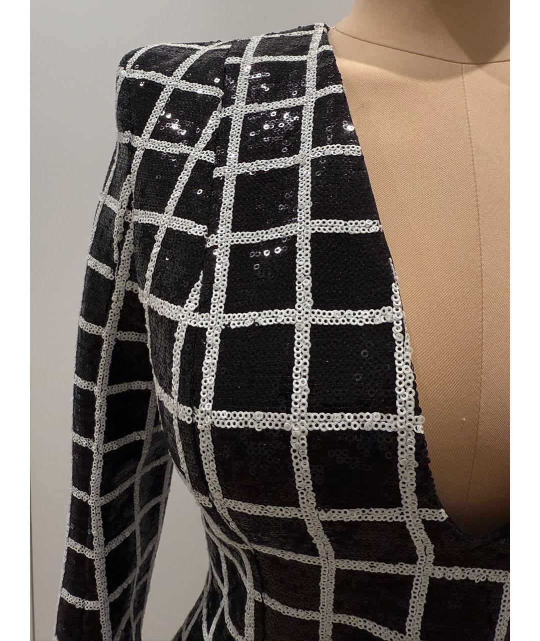 BALMAIN Черное вечернее платье, фото 3